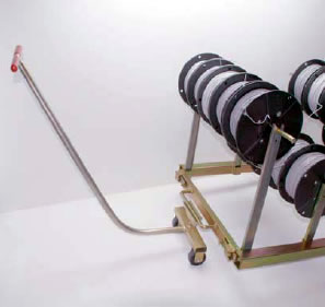 Easy-Truk for use with all Easy-Kary Wire Reel Holders - Easy-Kary Wire  Reel Holders